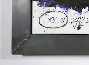 Antonio Poioumen - Olieverf op doek (2-luik), Lavender - Ingelijst kopen? Bied vanaf 200!