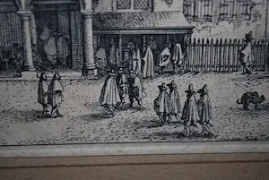 Claes Jansz. Visscher - [2x] 17e Eeuw: Stadhuis & Montelbaanstoren Amsterdam kopen? Bied vanaf 60!