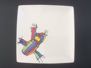 Niet of onleesbaar gesigneerd - YONG - DRIE PRESENTEERSCHALEN kopen? Bied vanaf 1!