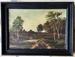 Jannetje Kruit - (1905-1993) - Nederlands Heidelandschap verkauft für € 35!