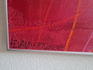 Heleen van der Tuin - Eyecatcher! GROOT (100x150) Abstract olieverf - Galerie Meander 3600€ kopen? Bied vanaf 860!