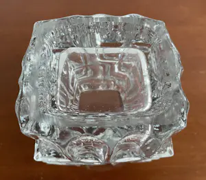 Vladislav Urban - Brutalistische glazen vaas 1960s uitgevoerd voor Sklo Union kopen? Bied vanaf 35!