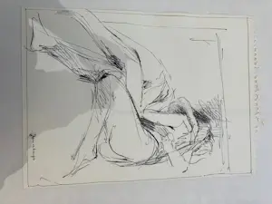 Jan Asselbergs - 3 tekeningen in inkt (orgineel werk!) erotische voorstellingen kopen? Bied vanaf 249!