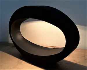 Philips - Iconische design tafellamp "Berio" in aluminium met zwarte coating kopen? Bied vanaf 100!