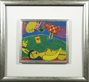 Corneille - Terragravure, Eternal Song of Summer III - Ingelijst kopen? Bied vanaf 200!