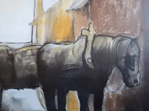 Buy Robert De Man - Boer met paard en kar? Bid from 399!