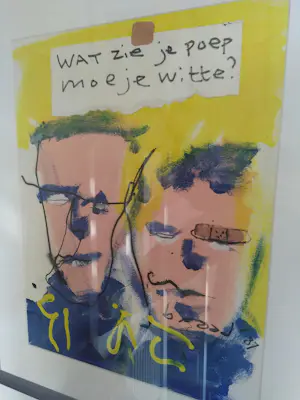 Herman Brood - Wat zie je poep moe je witte kopen? Bied vanaf 1500!