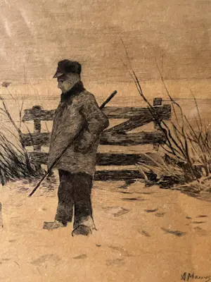 Philip Zilcken - Landschap met herder en schapen kopen? Bied vanaf 45!