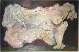 Tjade Witmaar - Olieverf op doek, Antropomorf II (Groot) kopen? Bied vanaf 1!