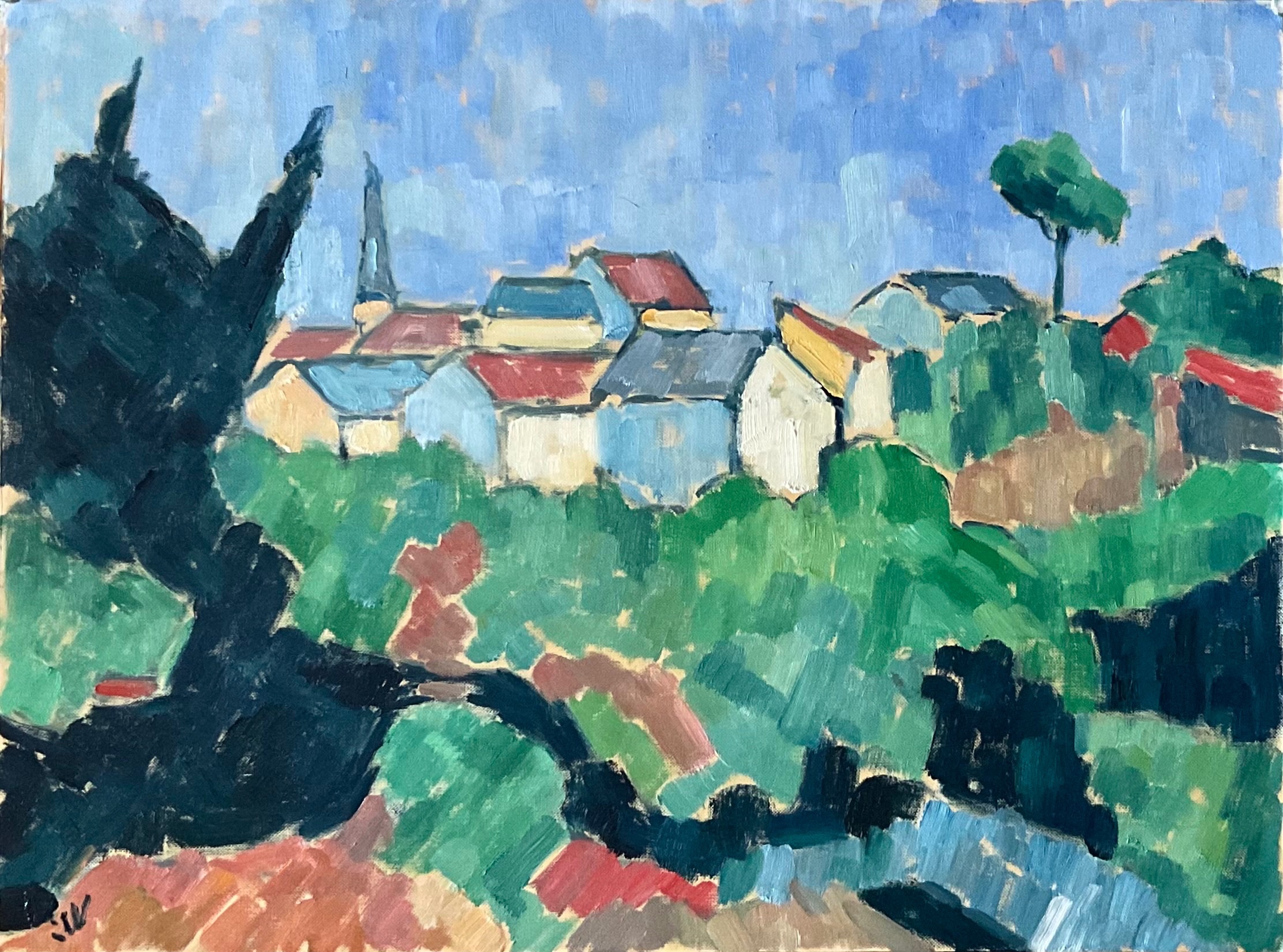 Buy Jan Willem Versteeg - Village? Bid from 55!