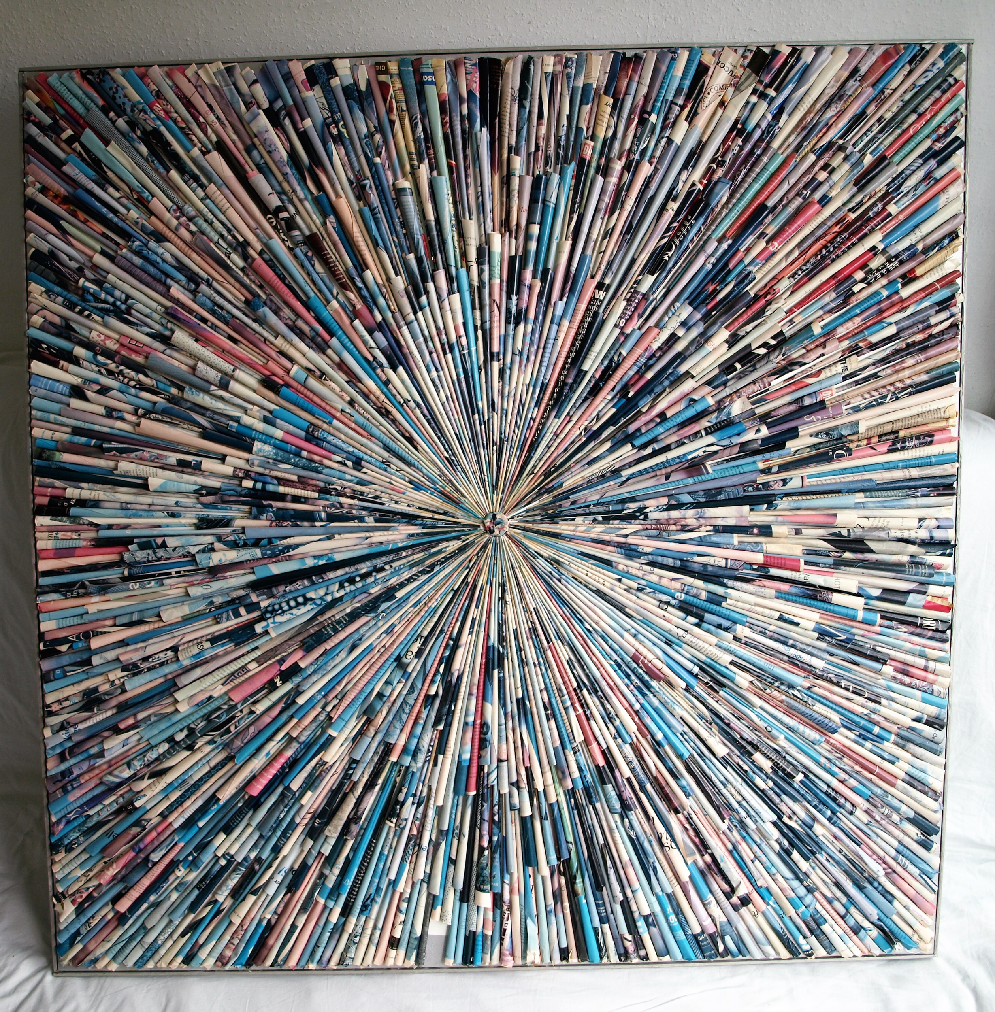 Niet of onleesbaar gesigneerd - Papierkunst – “Cupido” - ingelijst  kopen? Bied vanaf 1!