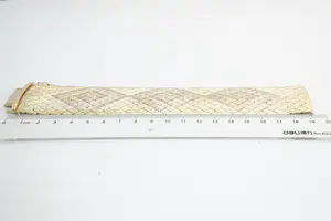 96 - Vintage seventies 14 krt gouden tricolor armband - ZWAAR! (93+gr) kopen? Bied vanaf 2940!