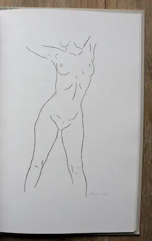 Harry van Kuyk - Zeefdruk: naakt - 1996 kopen? Bied vanaf 150!