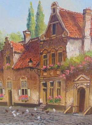 Pie Wilhelmus - Lente in oude binnenstad kopen? Bied vanaf 75!