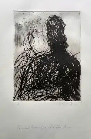 Max Uhlig - Mooie ets - gesigneerd, getiteld, gedateerd en genummerd - 78/80 vendu pour 95€ !