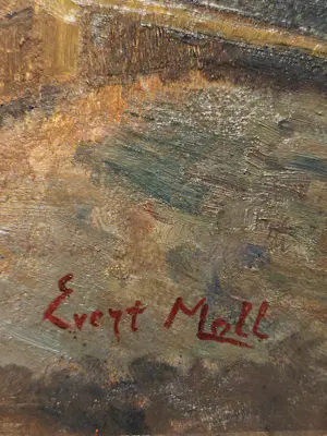 Evert Moll - Bloemstilleven kopen? Bied vanaf 150!