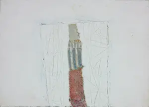 Mihajlo Petkovic - Lot van twee schilderijen in gemengde techniek kopen? Bied vanaf 1!