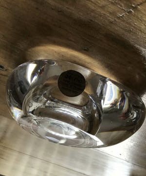 Niet of onleesbaar gesigneerd - Murano presse-papiers en Over.Oltre waxinelicht houder, gemerkt kopen? Bied vanaf 1!