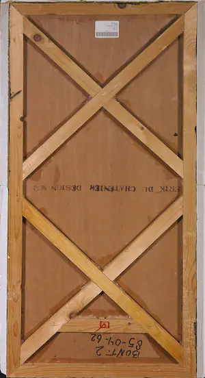 Erik du Chatenier - Wandobject van geglazuurd keramiek, Design no. 2 kopen? Bied vanaf 1!