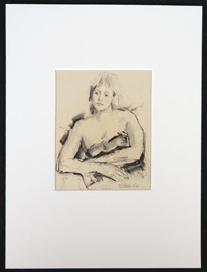 Wim Steijn - Potlood-, pen-, houtskooltekening, Figuur kopen? Bied vanaf 1!