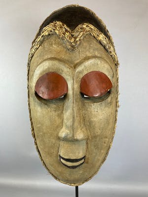 Kwele - African Kwele mask - Gabon. kopen? Bied vanaf 35!