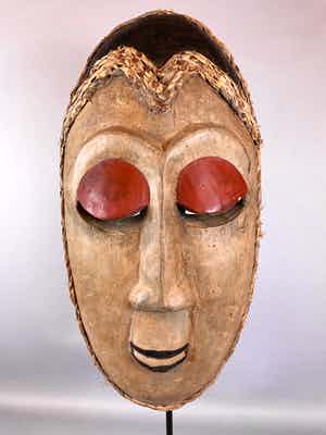 Kwele - African Kwele mask - Gabon. verkocht voor € 35!