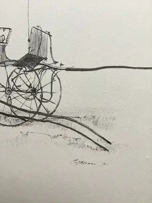 Piet Klaasse - Paarden, proefdrukken offsetlitho, 2-zijdig bedrukt, gesigneerd in druk kopen? Bied vanaf 20!
