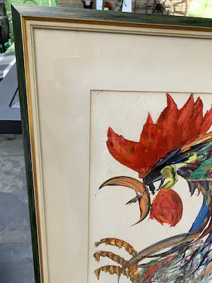 Niet of onleesbaar gesigneerd - Kleurrijke Haan. kopen? Bied vanaf 1!