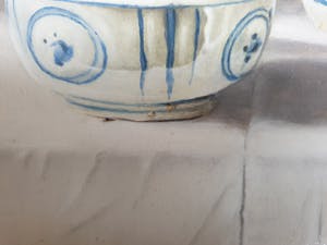 Jan Teunissen - Chinees Kraak`klapmuts' kommetje en Kangxi lijzen theepot kopen? Bied vanaf 350!