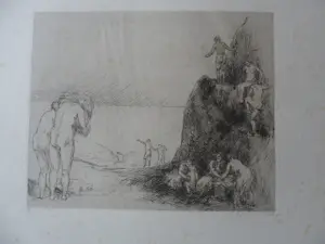 Adolf Schinnerer - Ets, zonder titel kaufen? Bieten Sie von 30!