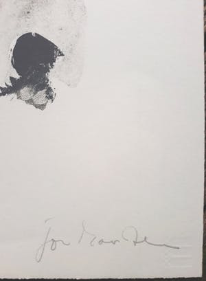 Jon Marten - Abstracte compositie, litho kopen? Bied vanaf 1!