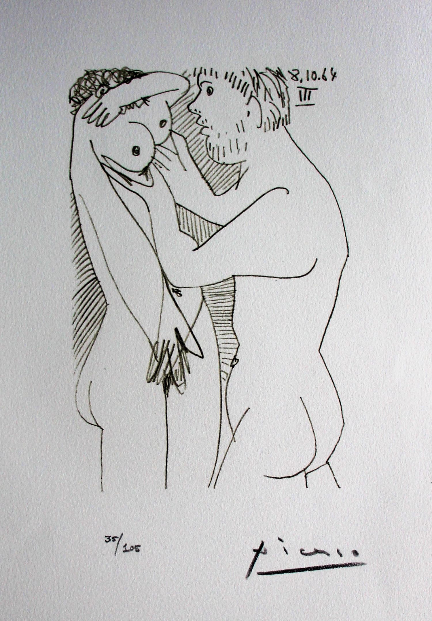 Pablo Picasso - litho uit Le Gout du Bonheur" - 1970 kopen? Bied vanaf 75!