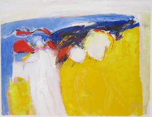 Franscz Witte - Acryl op papier, Ruimte om lief te hebben - Ingelijst kopen? Bied vanaf 20!