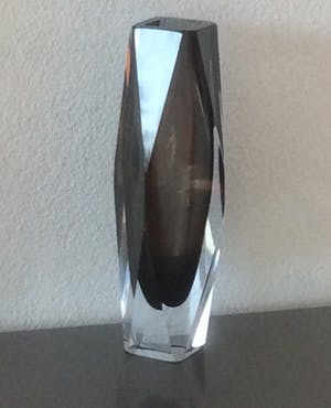 Allessandro Mandruzzato - MURANO facetgeslepen blokvaas kopen? Bied vanaf 45!