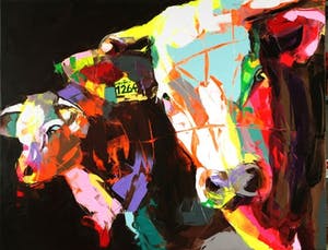 Niet of onleesbaar gesigneerd - Françoise Nielly kopen? Bied vanaf 1!