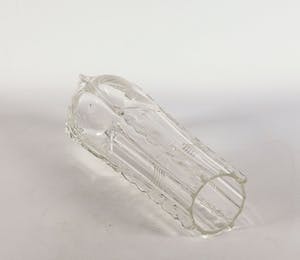 Royal Leerdam - Glas, Lot van 4 blankglazen vaasjes. kopen? Bied vanaf 1!