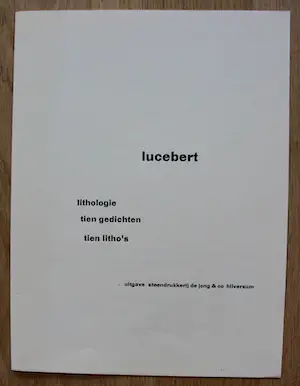 Lucebert - 10 litho's en 10 gedichten: lithologie - 1959 kopen? Bied vanaf 375!