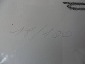 Hugo de Clercq - Litho - compositie : morgen drukken - 1982 kopen? Bied vanaf 50!