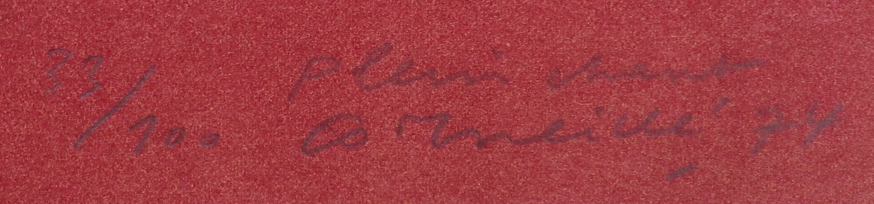 Corneille - Zeefdruk: "Plein Chant" - 1974 kopen? Bied vanaf 1!