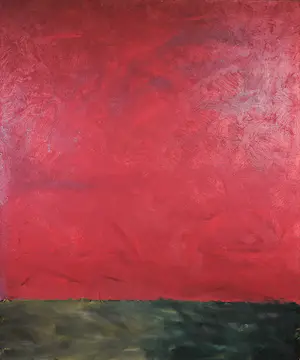 Hans van Leeuwen - Gemengde techniek op doek, Don't burn the bridge etc II - Ingelijst (Groot) kopen? Bied vanaf 100!