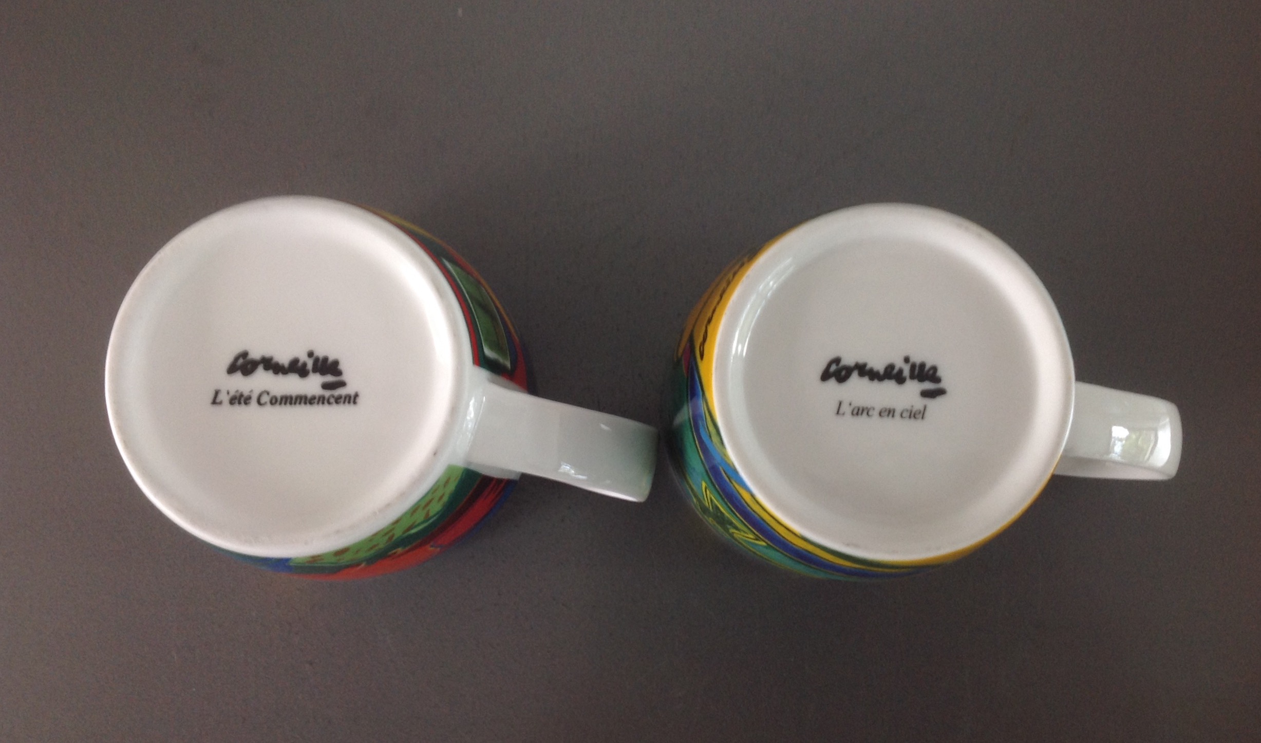 Corneille - Twee bekers en twee glazen. kopen? Bied vanaf 20!