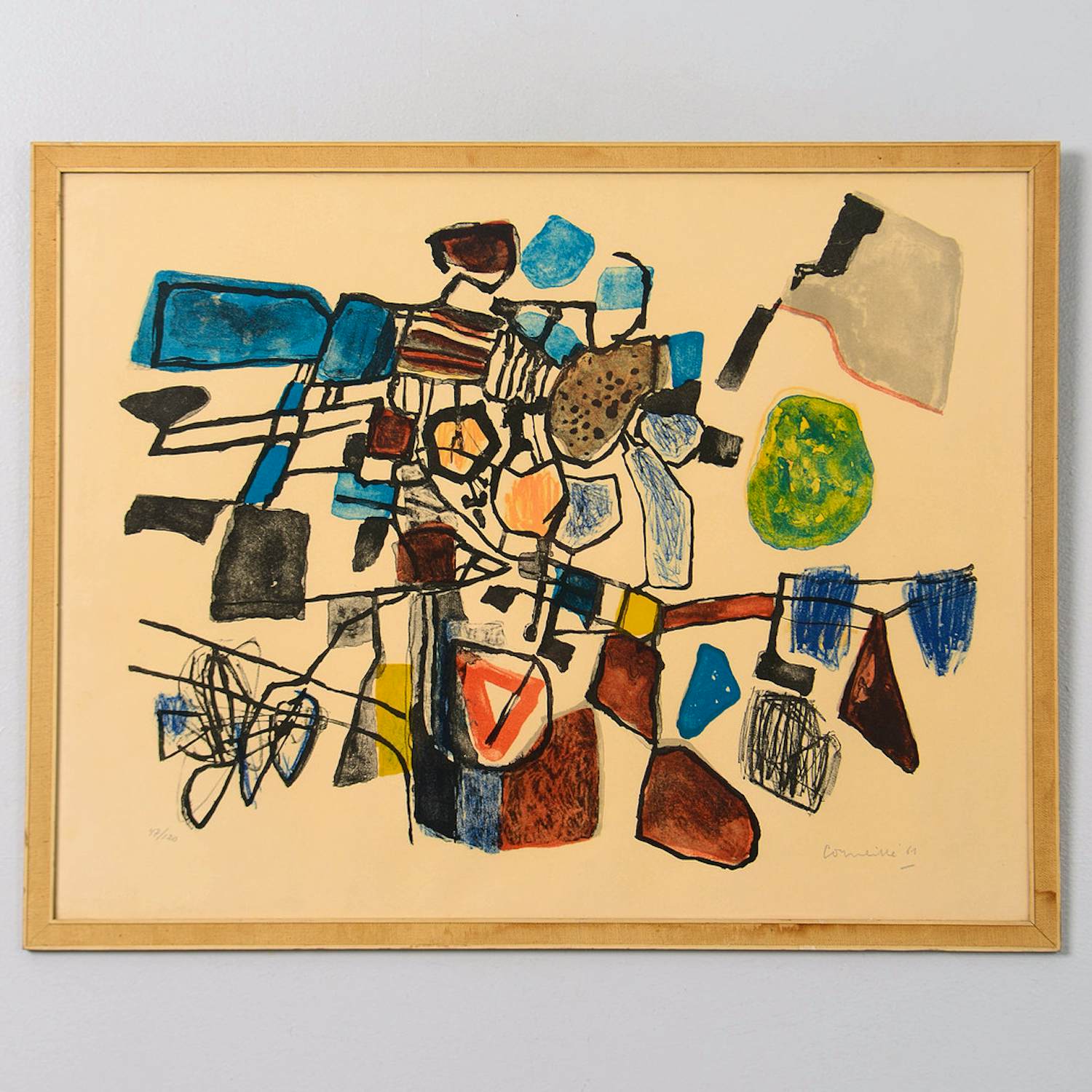 Corneille - 1961 - "Après-midi d'été" - Een Zeldzaam Juweel uit Corneilles Gouden Periode kopen? Bied vanaf 895!