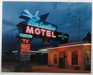 Bert Houweling - Foto, Fucumcari - Ingelijst kopen? Bied vanaf 20!