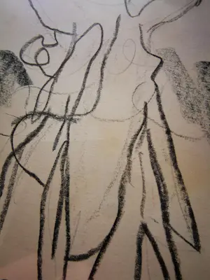 Jan Sierhuis - Tekening krijt/acryl kopen? Bied vanaf 1!