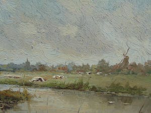 Rob de Haan - Polderlandschap kopen? Bied vanaf 100!