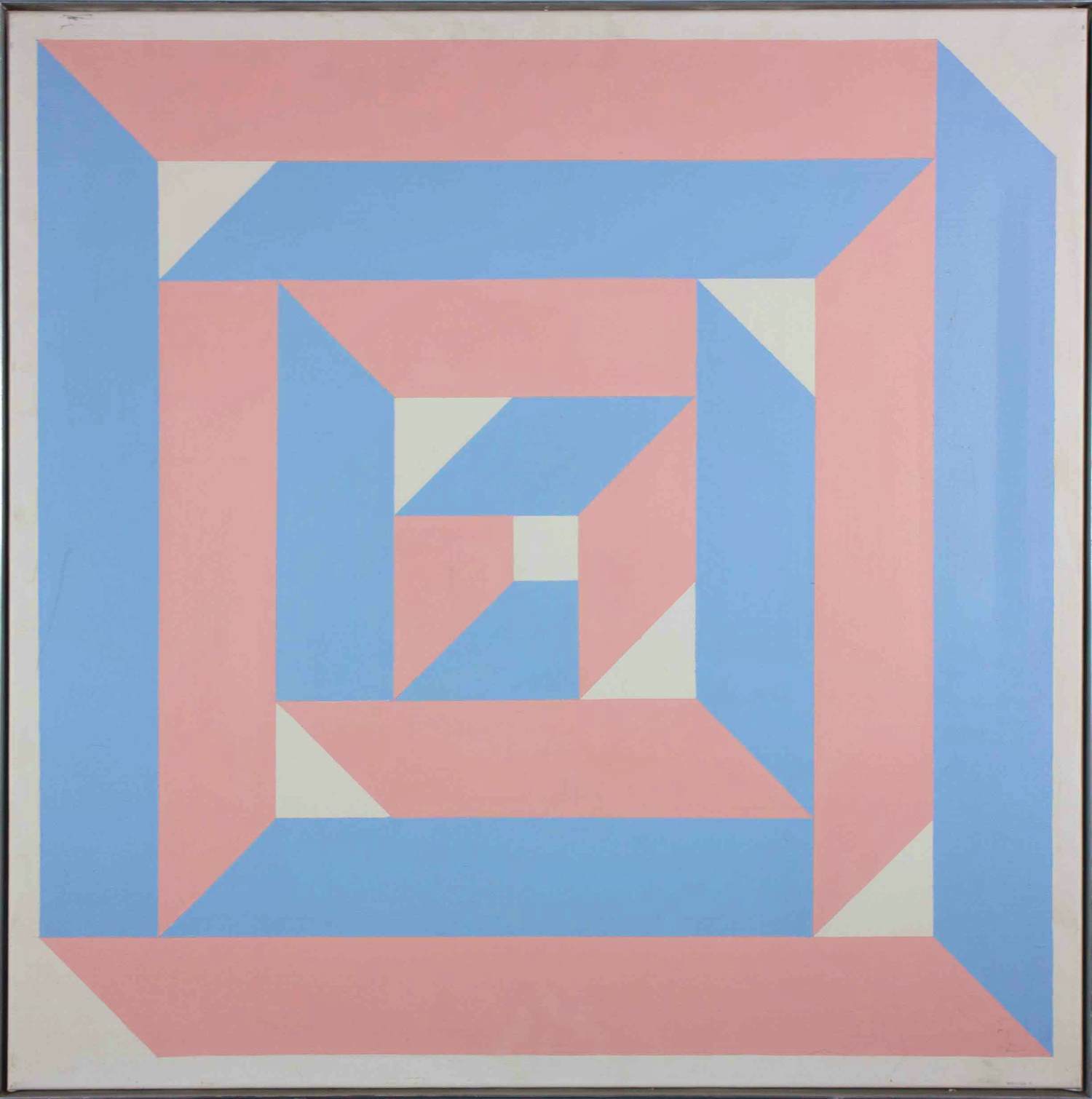 Aart J. Leemhuis - Acryl op doek, Kompositie - Ingelijst kopen? Bied vanaf 70!