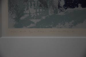 Marian Plug - Dorp - gesigneerde lithografie - oplage 90 - 1980 - ingelijst kopen? Bied vanaf 40!