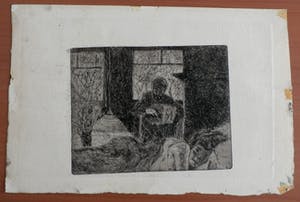 Marijke de Wit - 2 etsen op 1 blad: Zomer 1965 kopen? Bied vanaf 35!