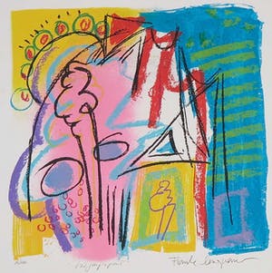 Frank Lengvenius - Zeefdruk, Uitgangspunt kopen? Bied vanaf 1!