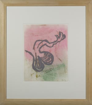 Bob Kovel - Gemengde techniek op papier, Zonder titel - Ingelijst kopen? Bied vanaf 20!